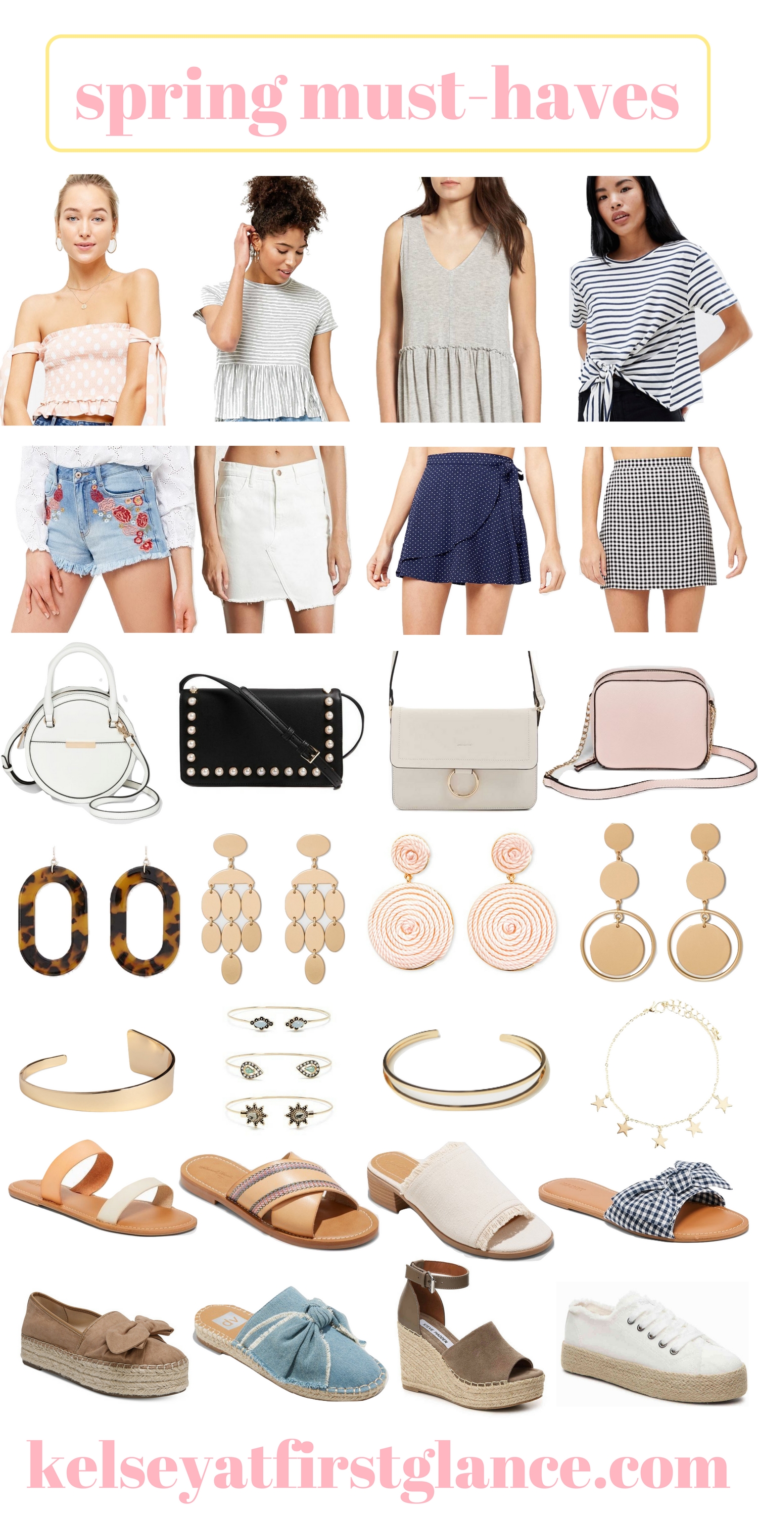 Spring Must HavesMy Spring Wish List — Kelsey at First Glance
